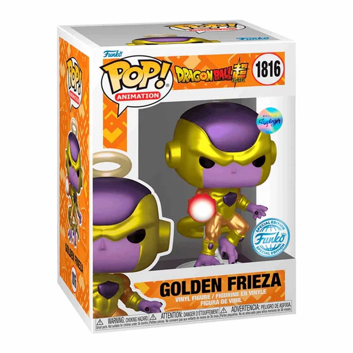 FUNKO - Funko Pop Dragon Ball – Golden Freezer 1816