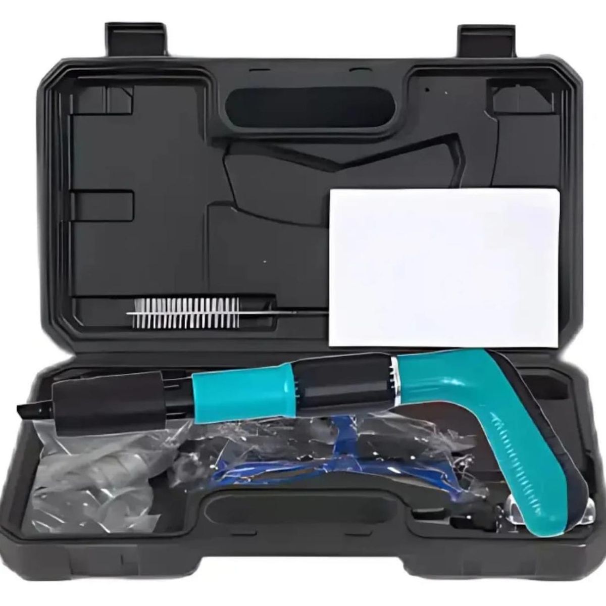 GENERICO - Pistola De Clavos Para Pared Y Metal + 100 Clavos