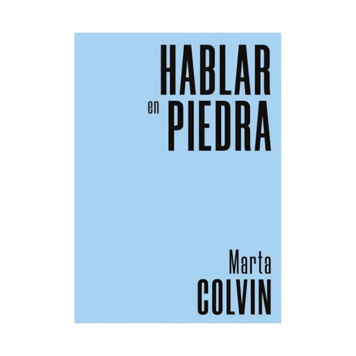 TOP10BOOKS - LIBRO Hablar En Piedra - Hablar En Piedra