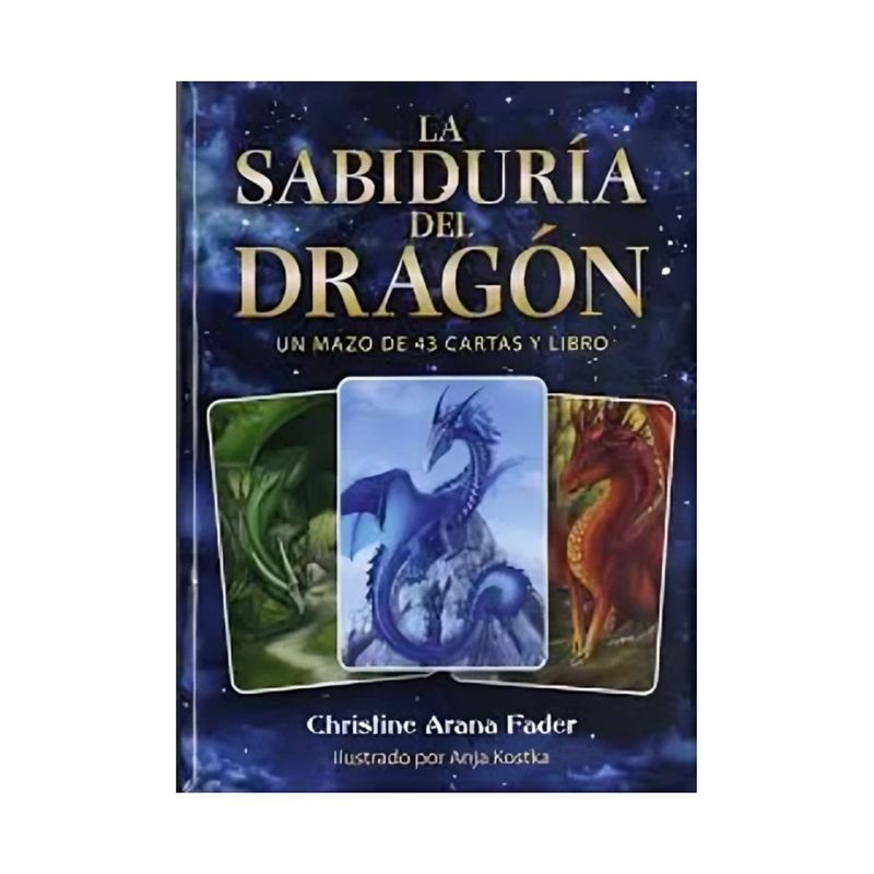 TOP10BOOKS - LIBRO LA SABIDURÍA DEL DRAGÓN. MAZO CARTAS / CHRISTINE ARANA FADER; ANJA KOSTKA