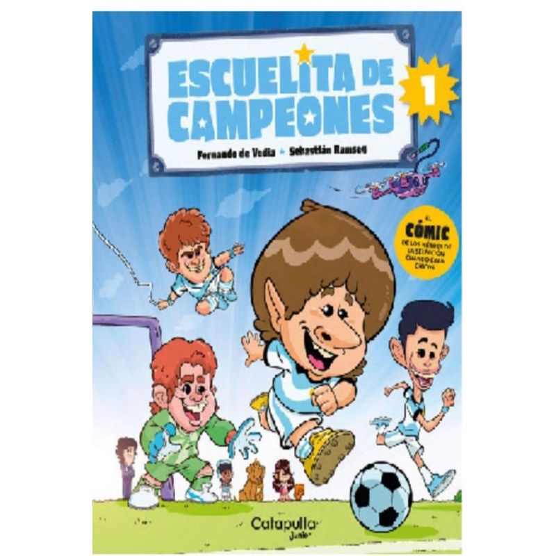 TOP10BOOKS - LIBRO ESCUELITA DE CAMPEONES / FERNANDO DE VEDIA / CATAPULTA JUNIOR