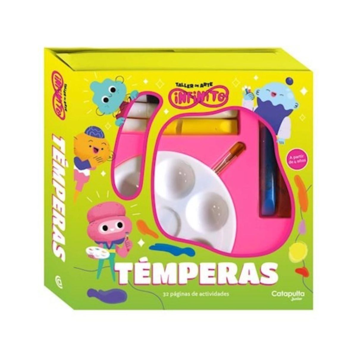 TOP10BOOKS - LIBRO Taller De Arte Infinito: Témperas - Taller De Arte Infinito: Témperas