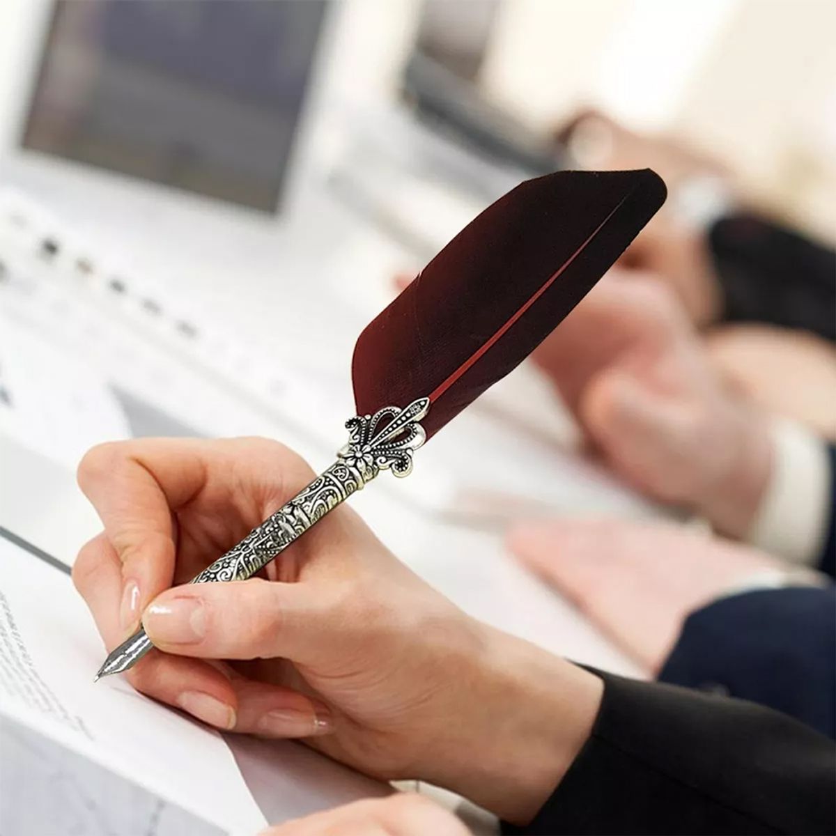 ATURE - Pluma Estilográfica Clásica Estilo Antiguo Escribir Vintage