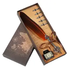 ATURE - Pluma Estilográfica Clásica Estilo Antiguo Escribir Vintage
