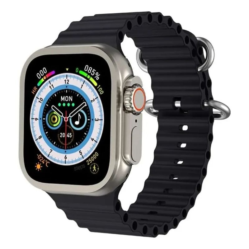 LISM - Reloj Smartwatch S9 Ultra 49mm Salud Cardiaca Prueba Agua  Negro