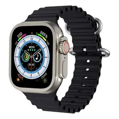 LISM - Reloj Smartwatch S9 Ultra 49mm Salud Cardiaca Prueba Agua Negro