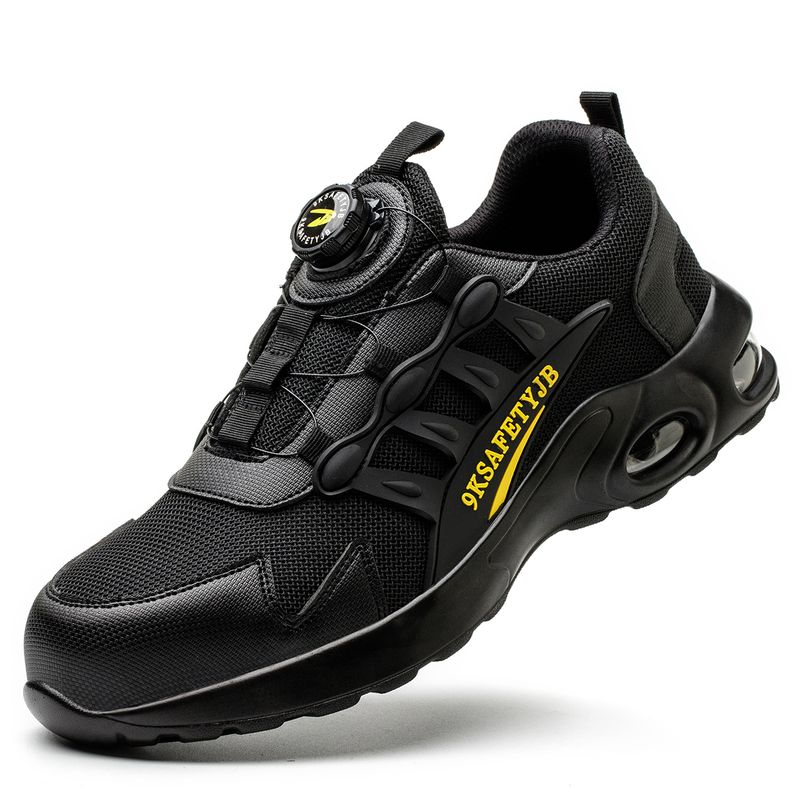 DANWEILE - Zapatos de Seguridad Zapato de Trabajo Botín De Seguridad