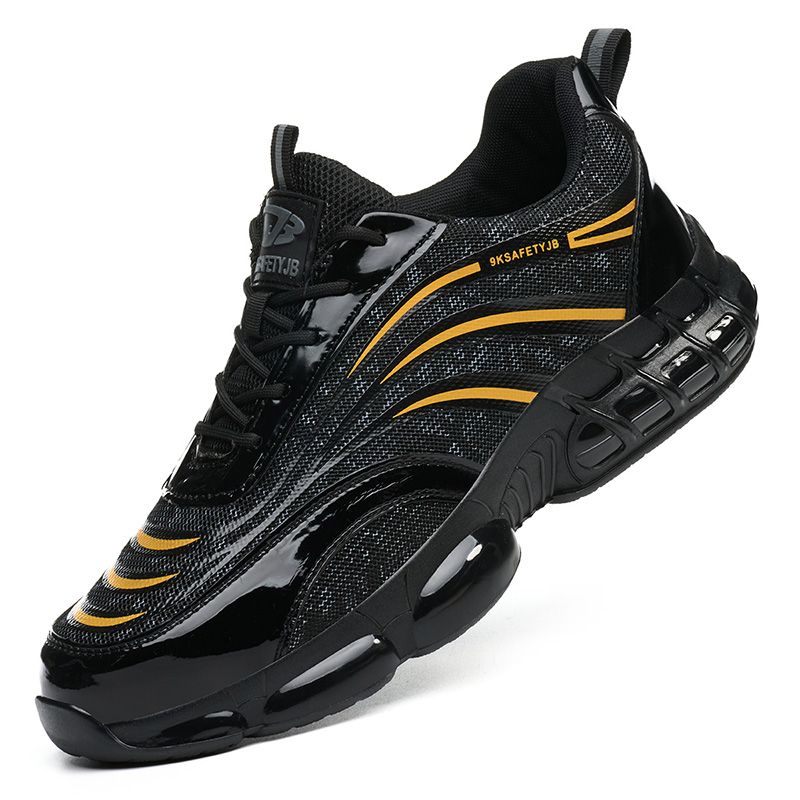 DANWEILE - Zapatos de Seguridad Zapato de Trabajo Botín De Seguridad