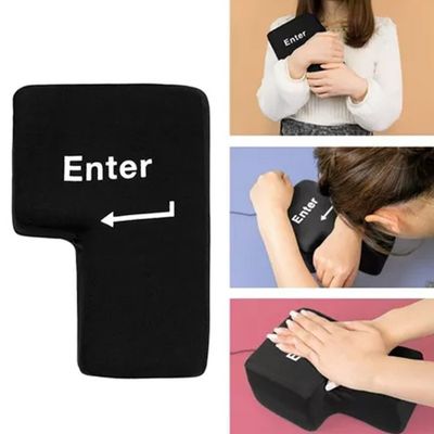 Imagen 2 del producto Tecla Enter Gigante Antiestrés Usb Para Computadora Almohada