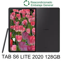 SAMSUNG - Galaxy Tab S6Lite 2020 WIFI 128GB S-PEN Gris Reacondicionado SemiNuevo