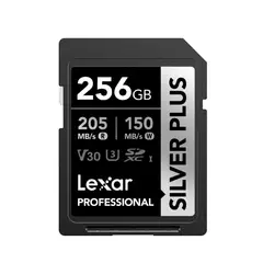 LEXAR - Tarjeta Lexar® Professional SILVER PLUS SDXC™ UHS-I 256GB