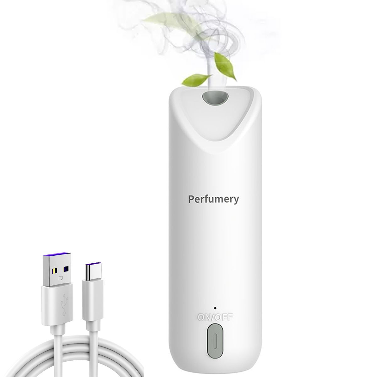 EDWINAYY - Humidificador Difusor De Aroma Purificador Aire 45ml