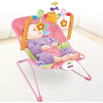 Imagen 2 del producto Silla Nido Bebé Mecedora Musical multifuncional rosa