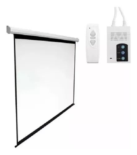 MALIK Telon Mural Eléctrico 180x180cm para Led Benq LW550