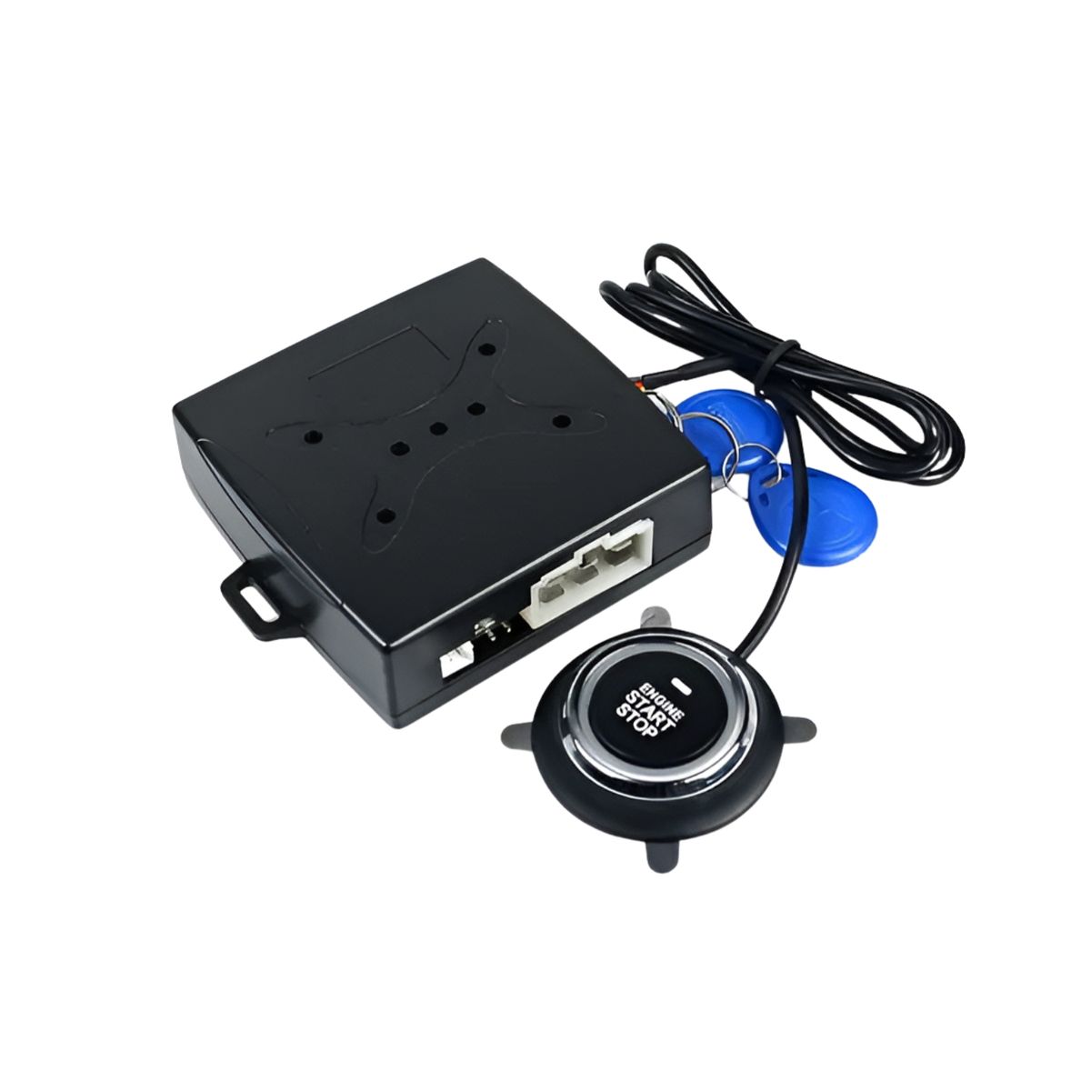 GENERICO - Boton Encendido Start Stop para Autos con Alarma 12V
