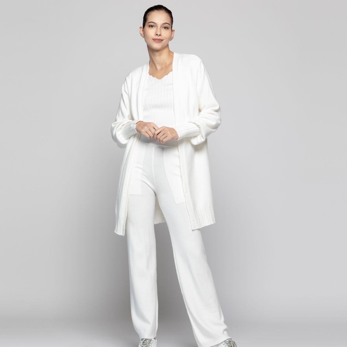 LINEATRE - Sweater Mujer Ottavia Blanco Lineatre