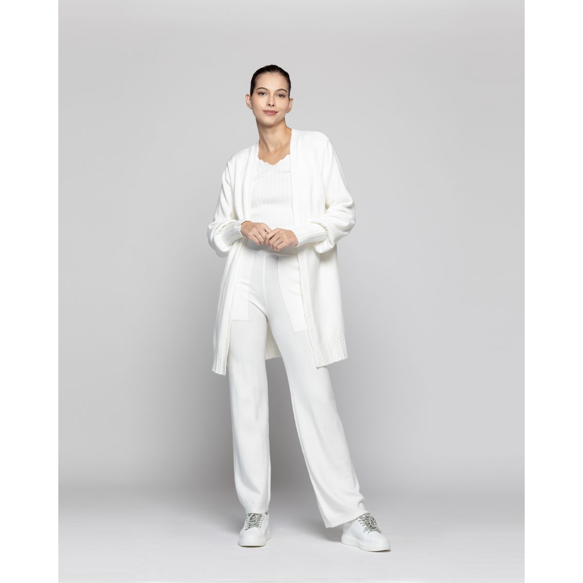 LINEATRE - Sweater Mujer Ottavia Blanco Lineatre