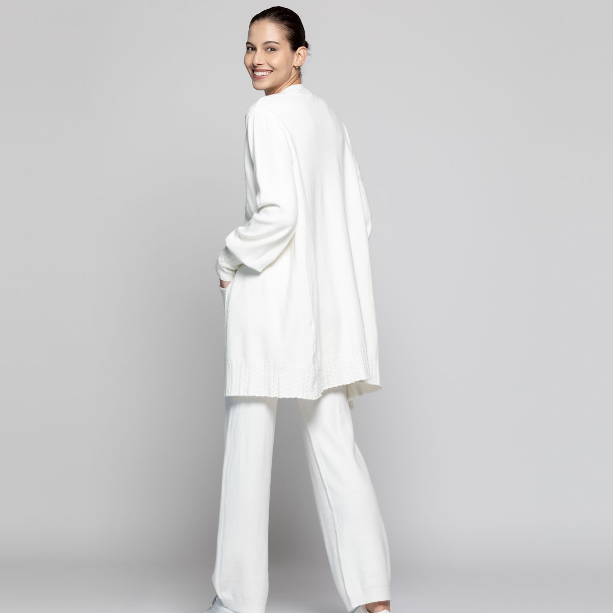 LINEATRE - Sweater Mujer Ottavia Blanco Lineatre