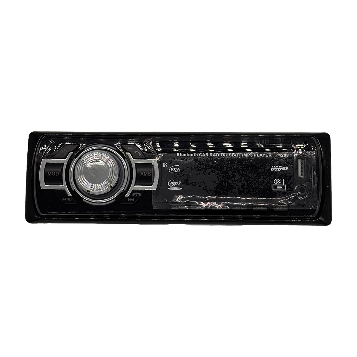 GENERICO - Radio Auto FM compatible con Mp3 Bluetooth USB y Tarjeta SD