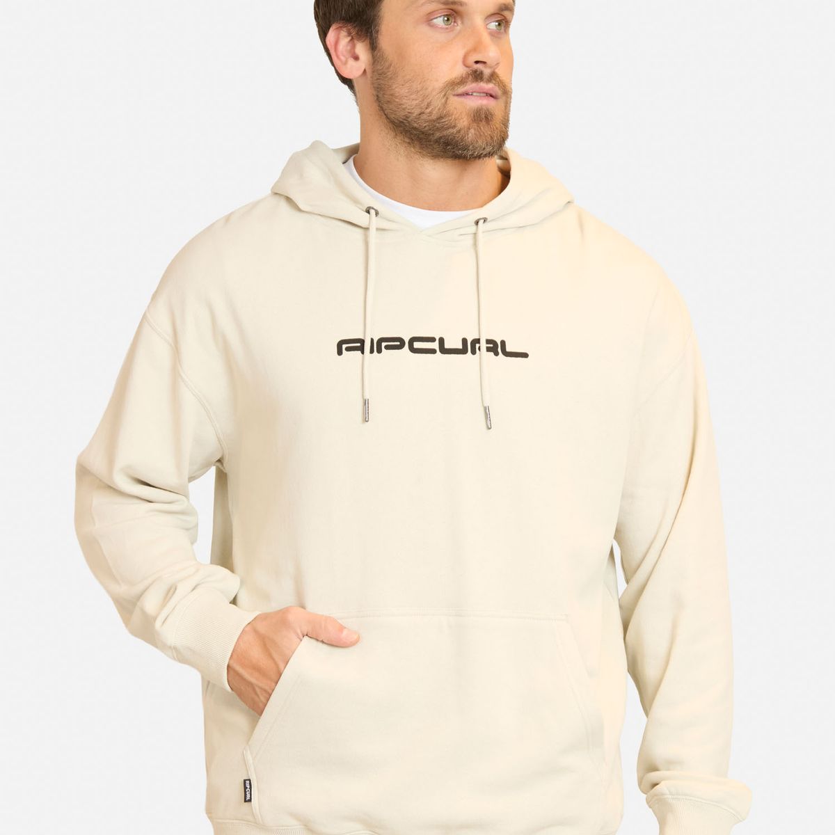 RIP CURL - Poleron Canguro Coast Blanco Hombre Rip Curl - Blanco