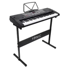 TONIC PIANOS - Pack Teclado 61 Teclas Tonic TON-600 + Stand
