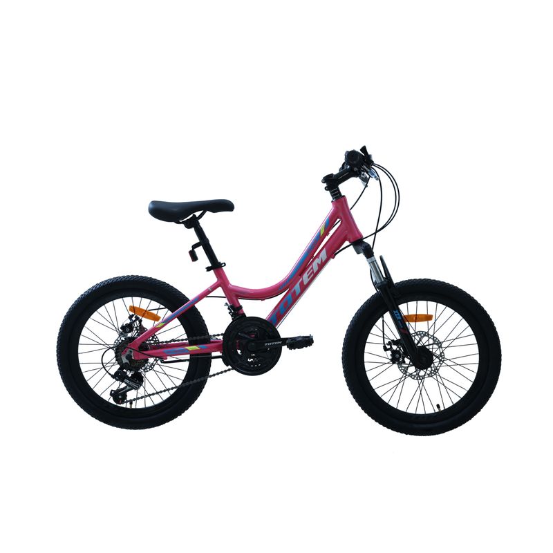 TOTEM - BICICLETA TOTEM MTB ARO 20 MODELO ELISE ROSADA
