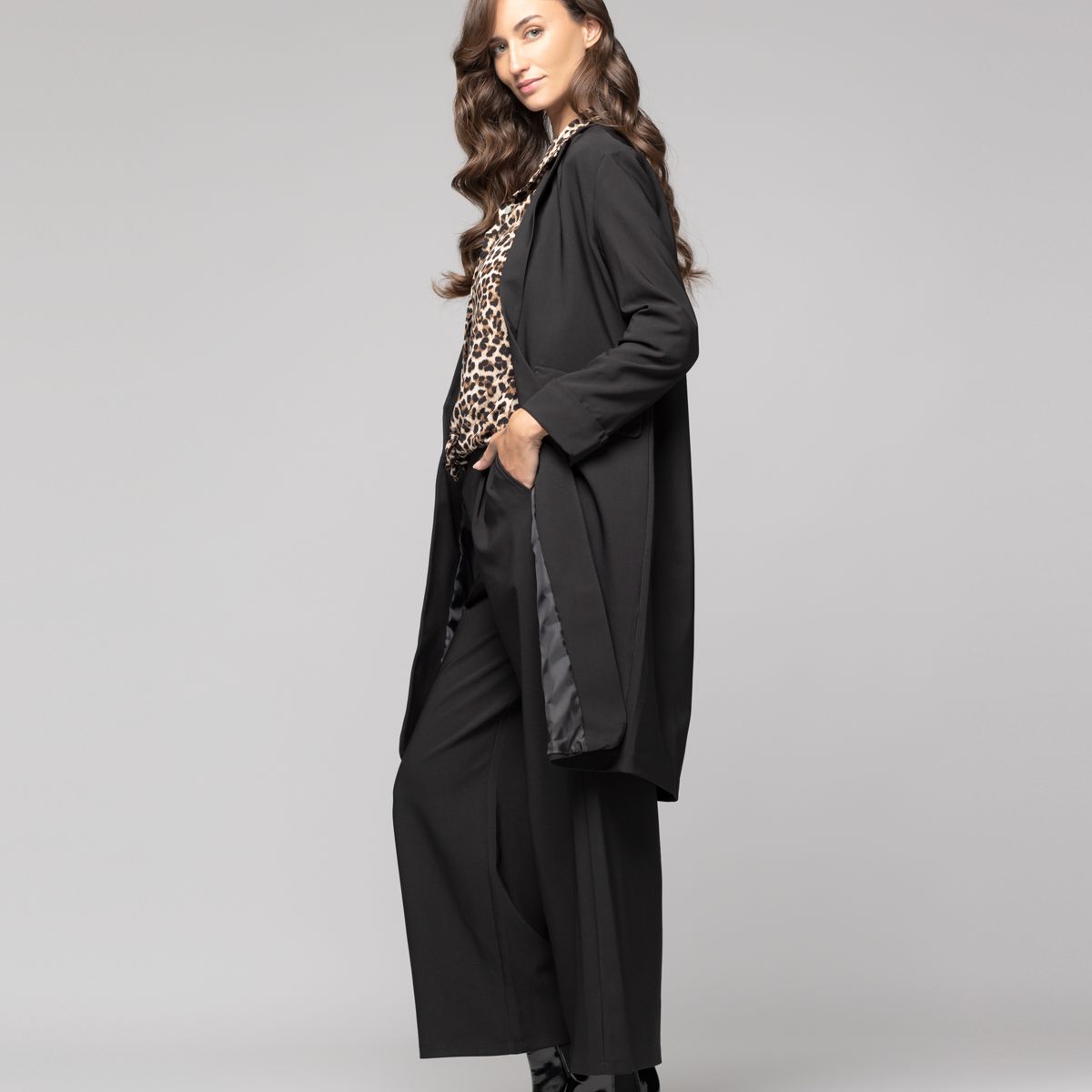 LINEATRE - Chaqueta Mujer Ornella Negro Lineatre