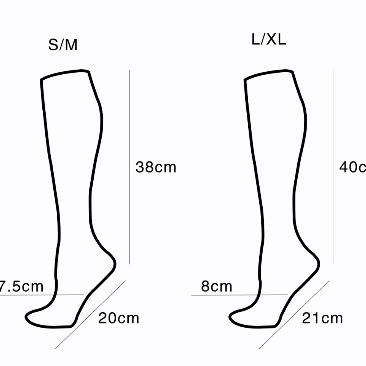 ATURE - Medias Compresivas Calcetines Compresión Várices Surtidos 6u