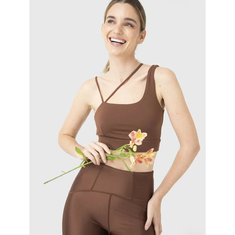 BSOUL - Peto Deportivo Mujer Rocio Café Oscuro BSOUL