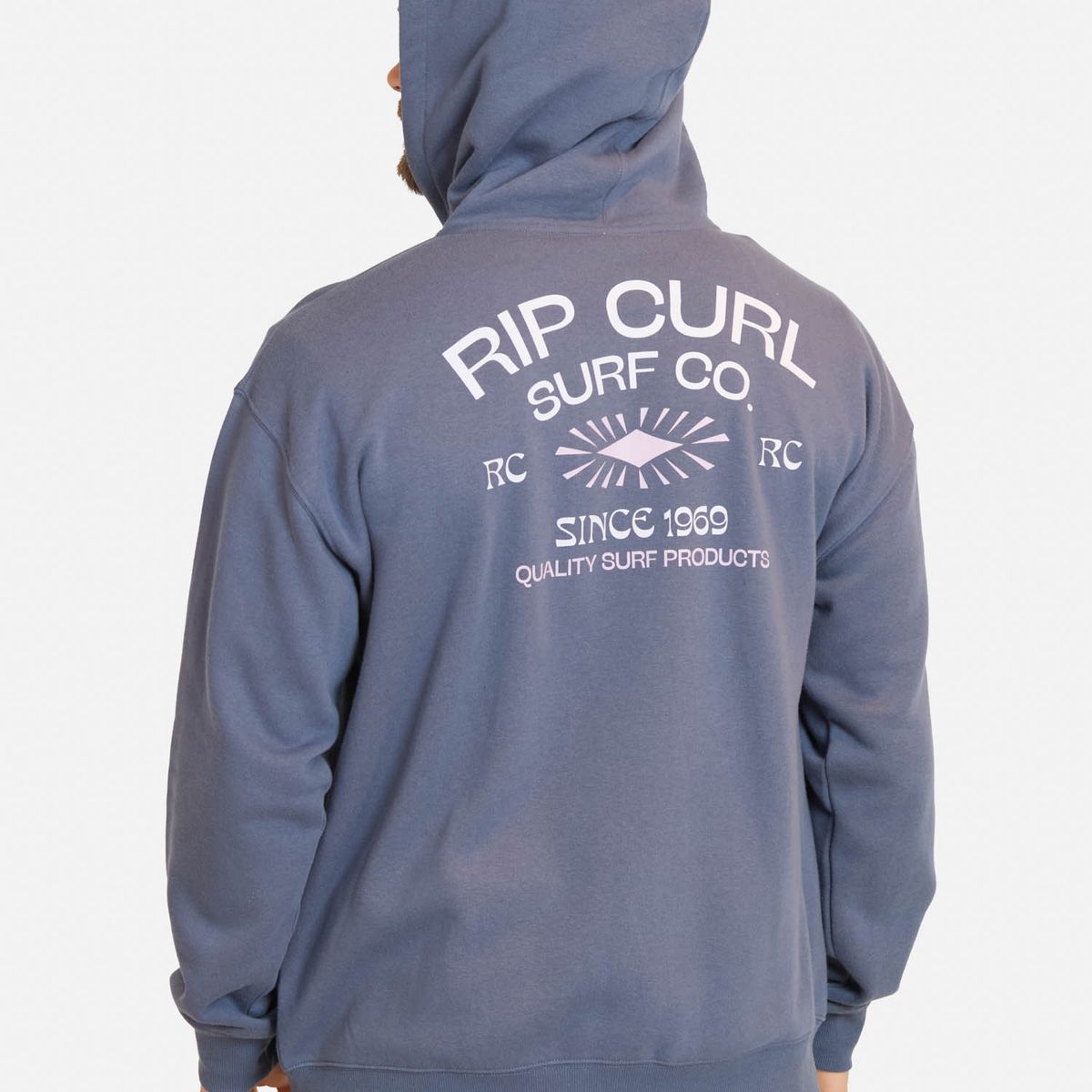 RIP CURL - Poleron FZ Overwave Azul Hombre Rip Curl - Azul