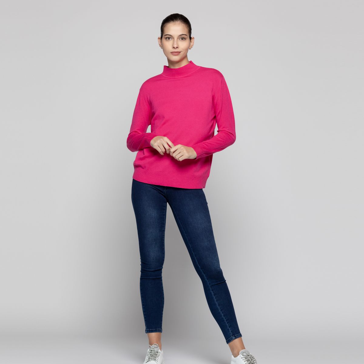 LINEATRE - Sweater Mujer Nube Fucsia Lineatre
