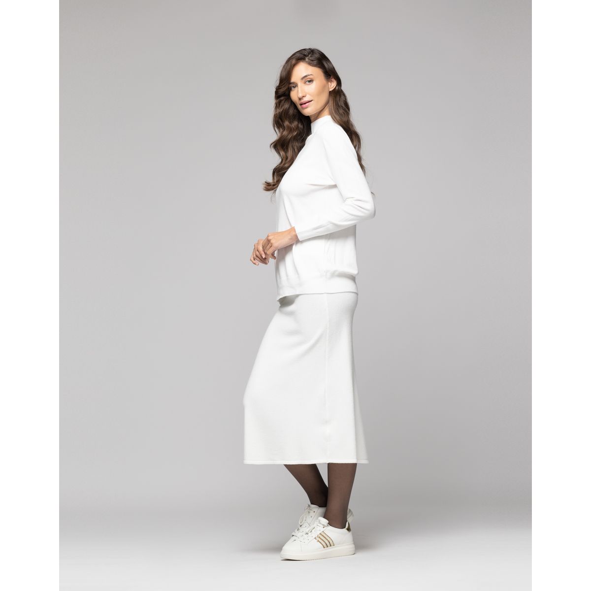 LINEATRE - Sweater Mujer Nube Blanco Lineatre