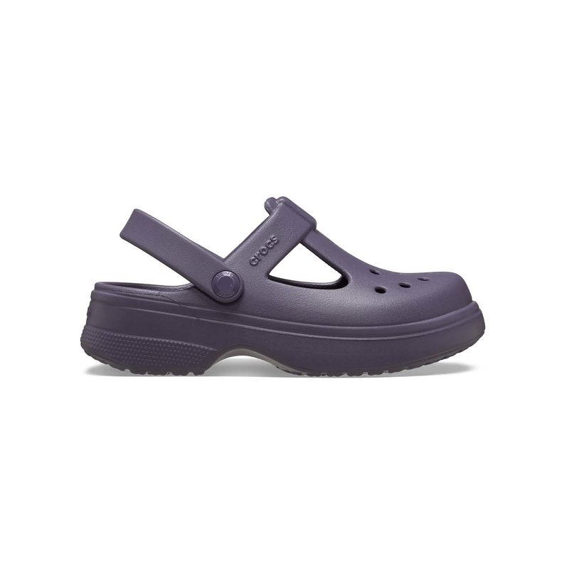 CROCS Zueco Crocs Niña Mary Jane K Morado Oscuro CROCS