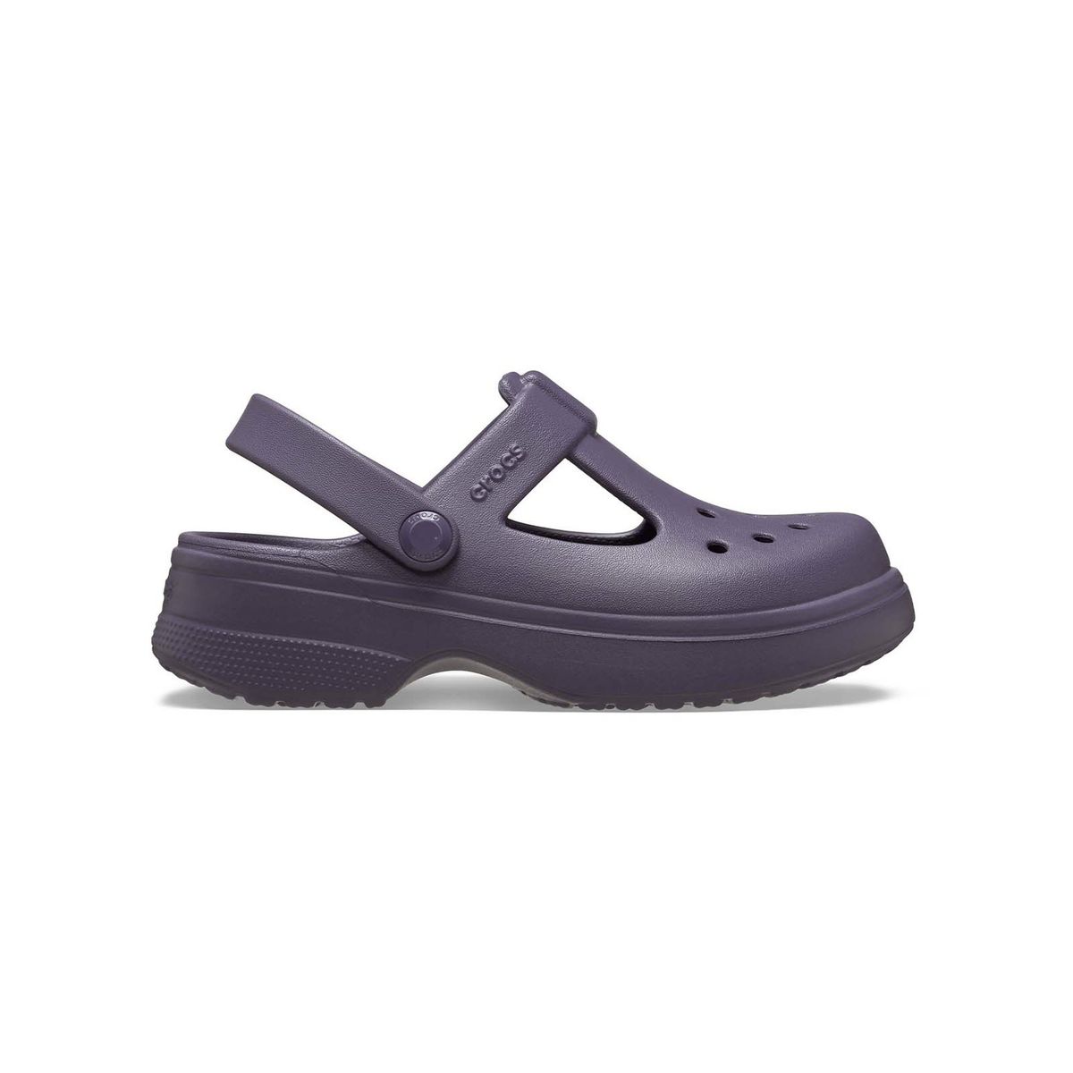 CROCS - Zueco Crocs Niña Mary Jane K Morado Oscuro CROCS