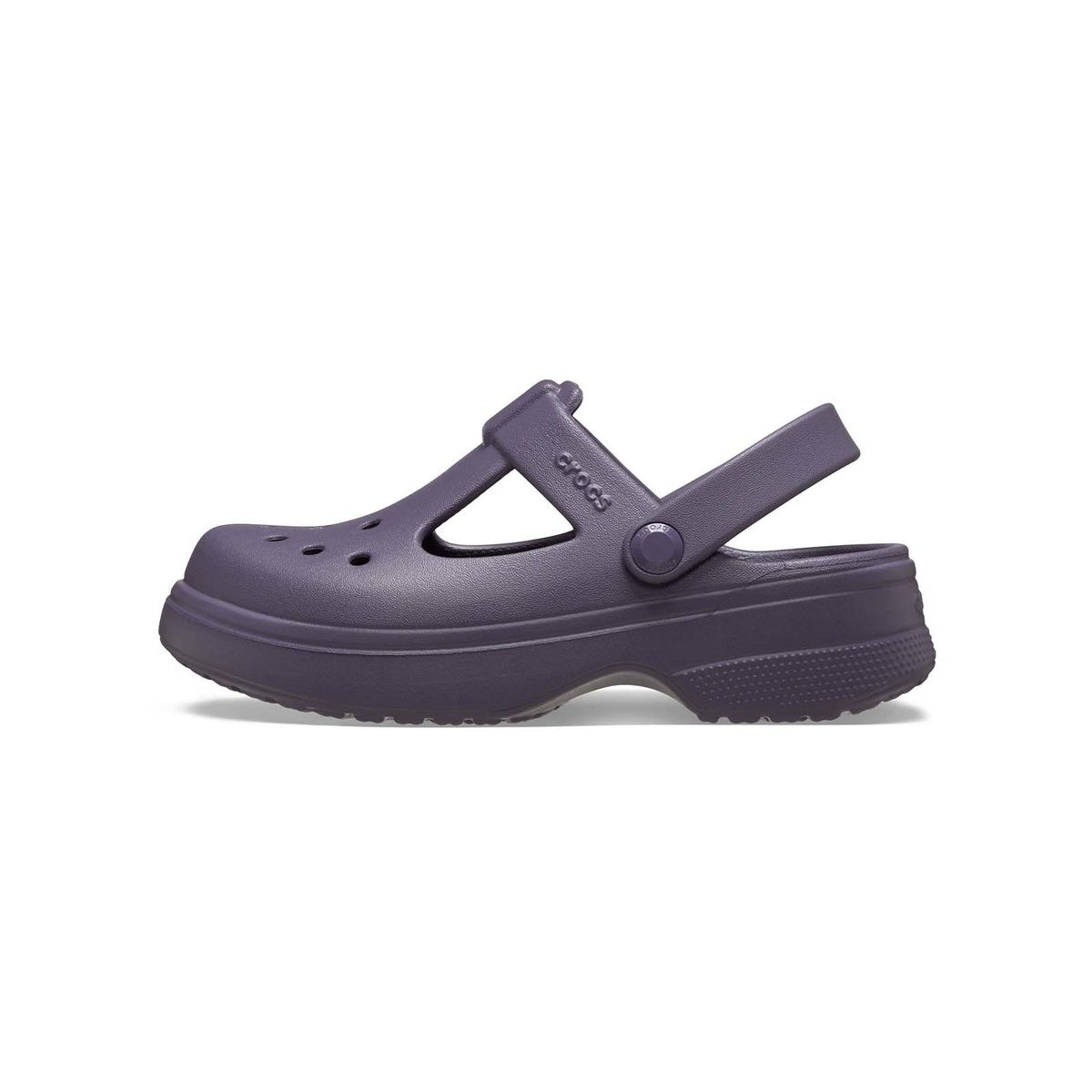 CROCS - Zueco Crocs Niña Mary Jane K Morado Oscuro CROCS