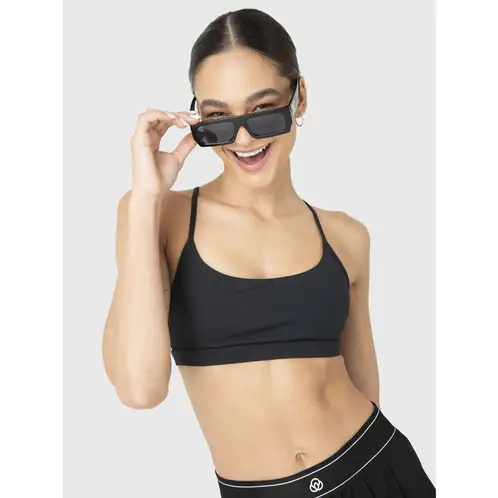 BSOUL - Peto Deportivo Mujer Flo Negro
