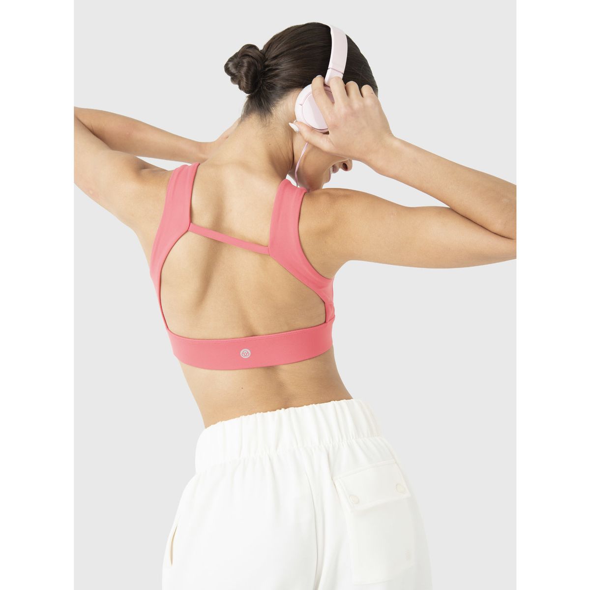 BSOUL - Peto Deportivo Mujer Open Bra Fucsia BSOUL
