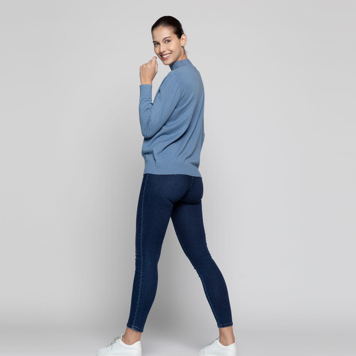 LINEATRE - Sweater Mujer Nube Azul Lineatre