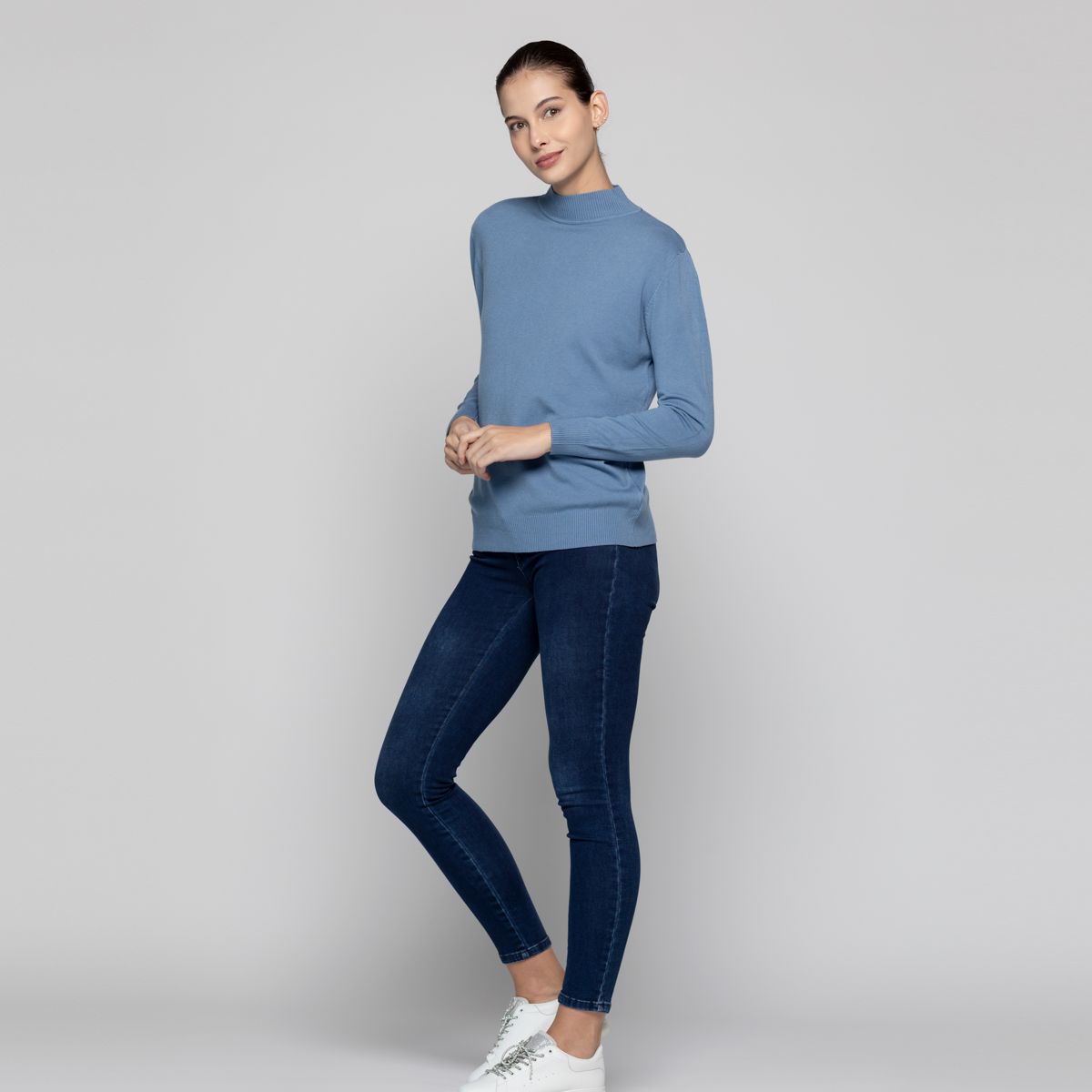 LINEATRE - Sweater Mujer Nube Azul Lineatre
