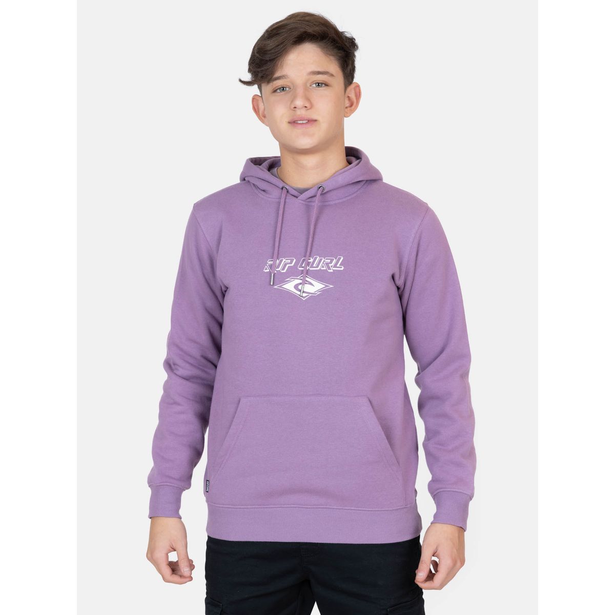 RIP CURL - Poleron Canguro Fadeout Essential Burdeo Infantil Rip Curl - Burdeos