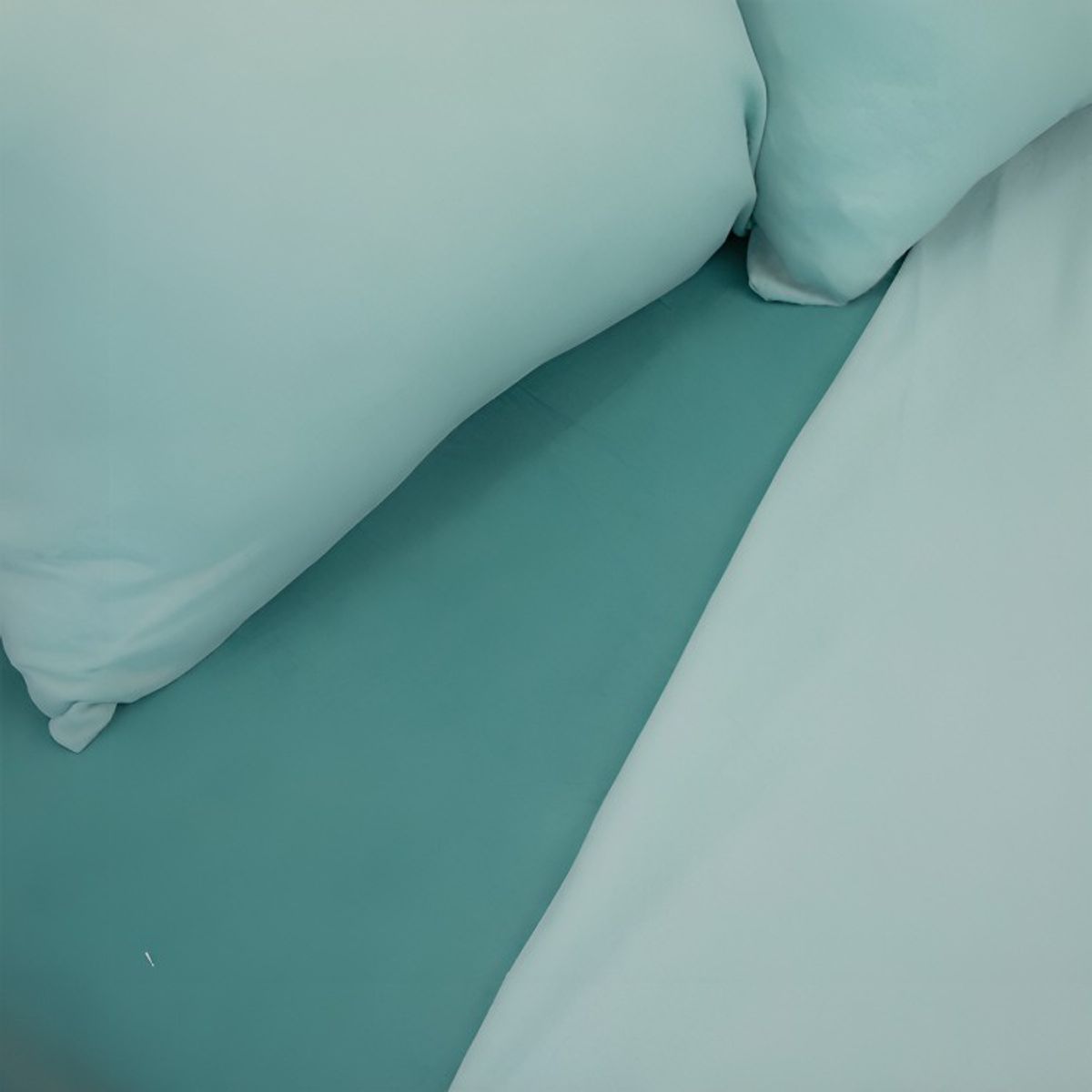 DORAL - Sábanas de Polar Composé King 2,5 Plazas / Bicolor Turquesa – Doral