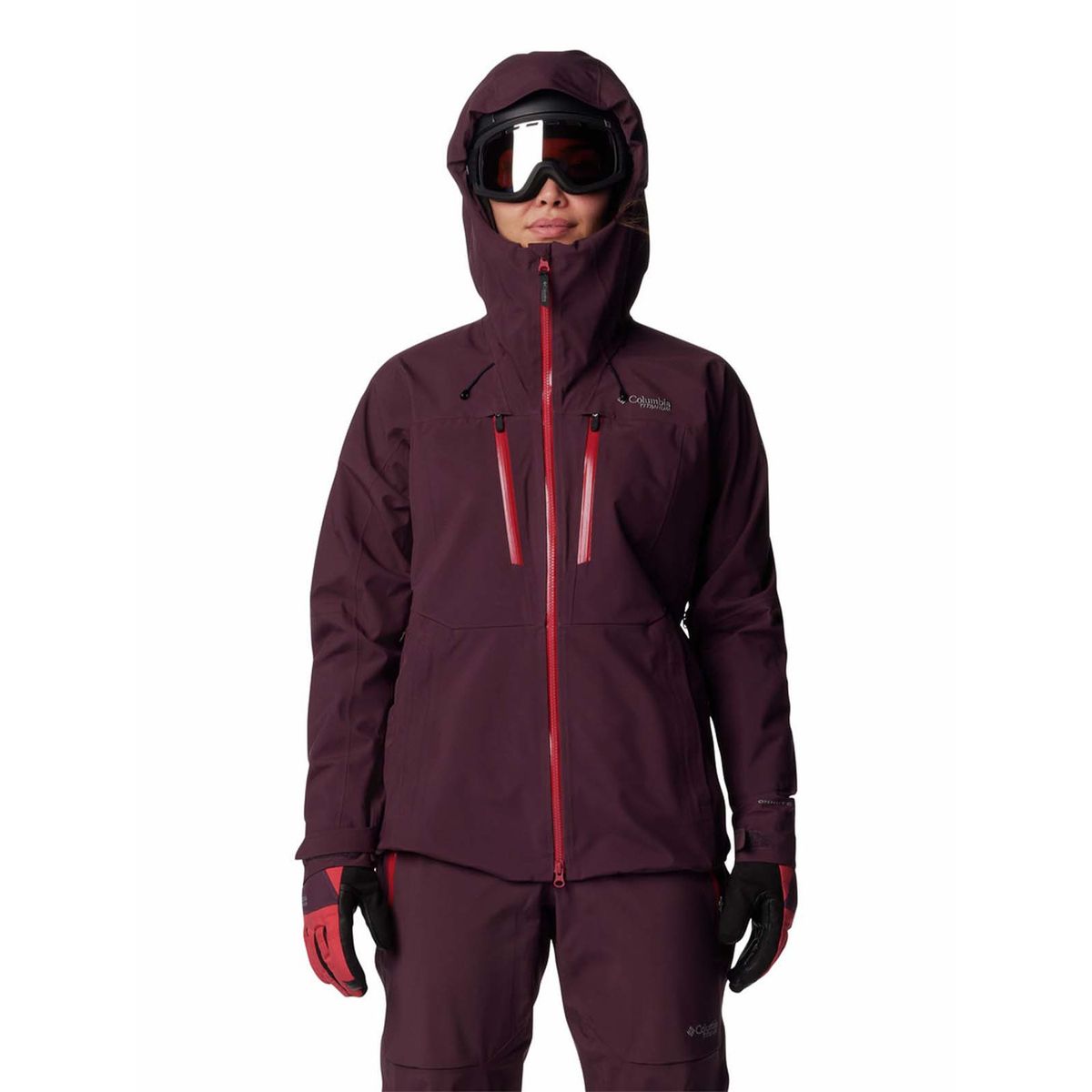 COLUMBIA - Cortaviento Mujer Platinum Peak Ii Ski Morado COLUMBIA