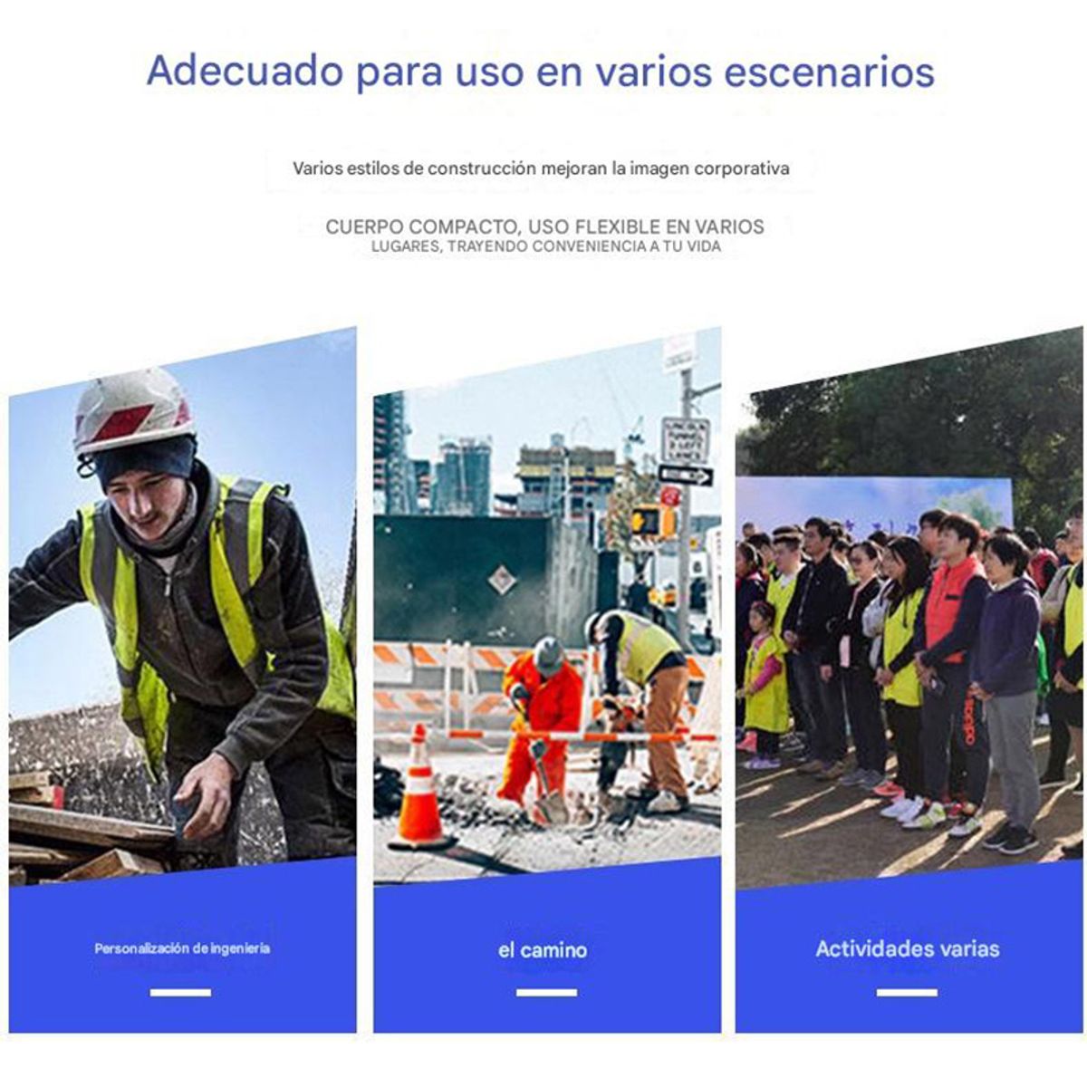 ATURE - Chaleco Geólogo Ingeniero Reflectante Bolsillos Premium