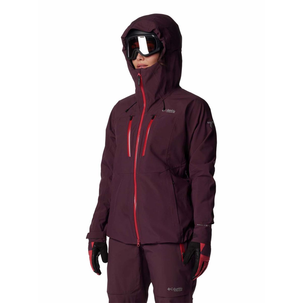 COLUMBIA - Cortaviento Mujer Platinum Peak Ii Ski Morado COLUMBIA