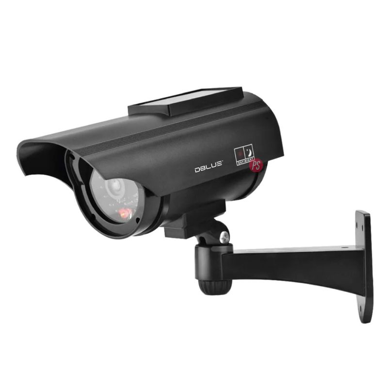 DBLUE - Cámara De Seguridad Simulada Con Panel Solar  - Ps
