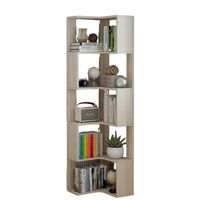 Repisa Organizador Estante Esquinero Living Velador 16050cm Color Arce