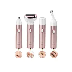 GENERICO - Depiladora Afeitadora Desvelladora Facial Corporal Usb 4en1