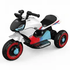 MUNDO ONLINE - Moto Electrica Niño a Bateria Nitro Frace CF Blanca