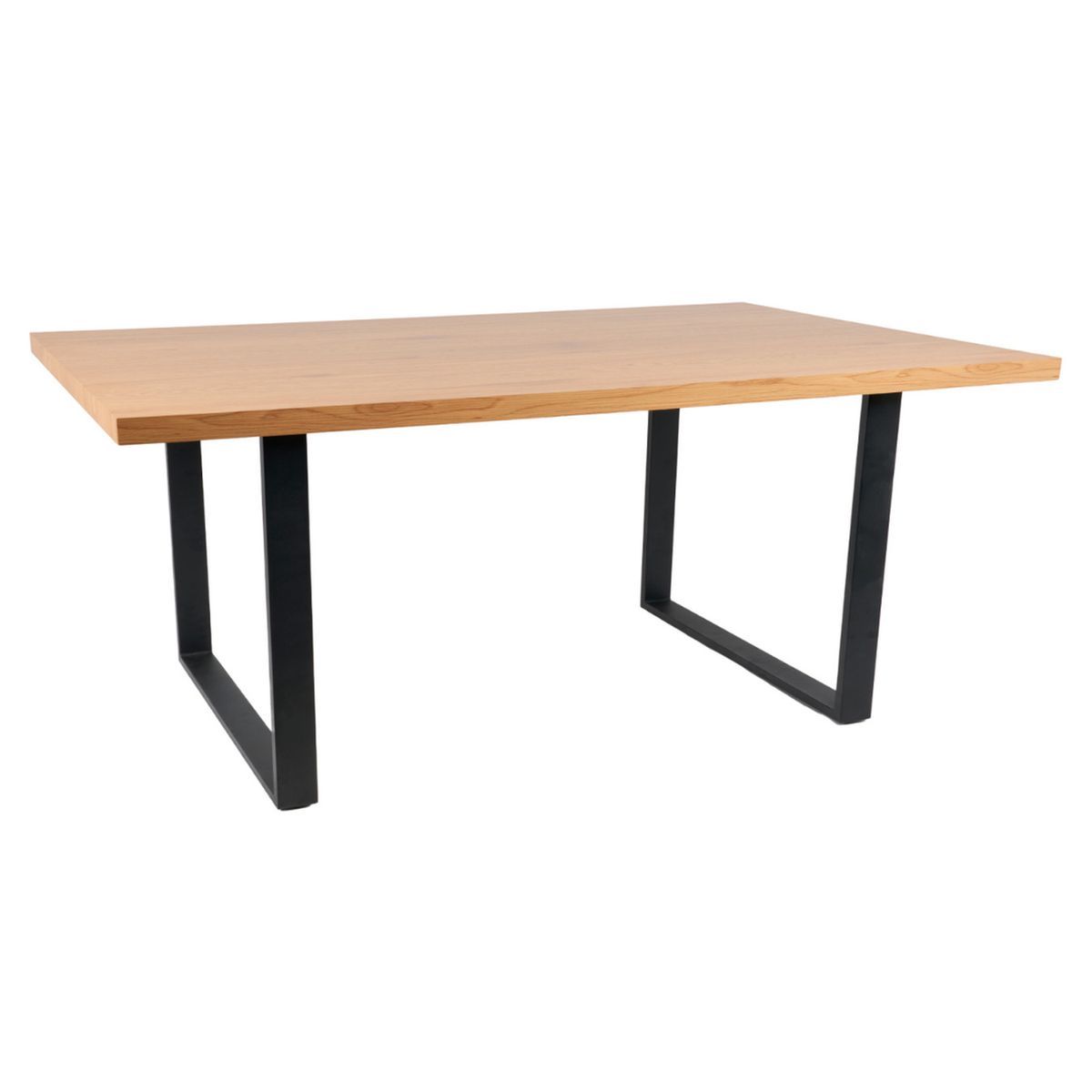 PANDALINO - Mesa Rectangular Ámbar Claro 140X90 - Estilo Industrial