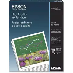 EPSON - Papel High Quality Ink Jet 100 hojas Tamaño carta